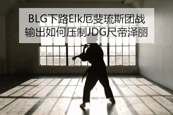 BLG下路Elk厄斐琉斯团战输出如何压制JDG尺帝泽丽
